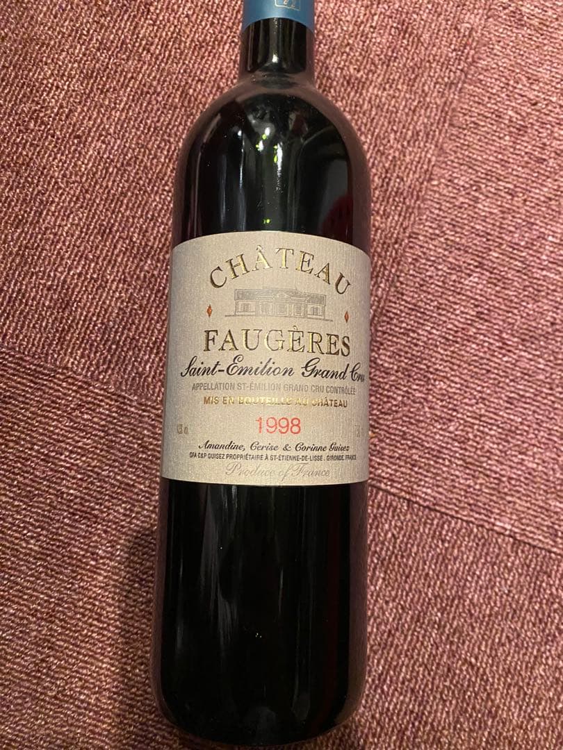 98 CH フォジェール　1998年　ワイン 98 CH フォジェール1998年ワイン