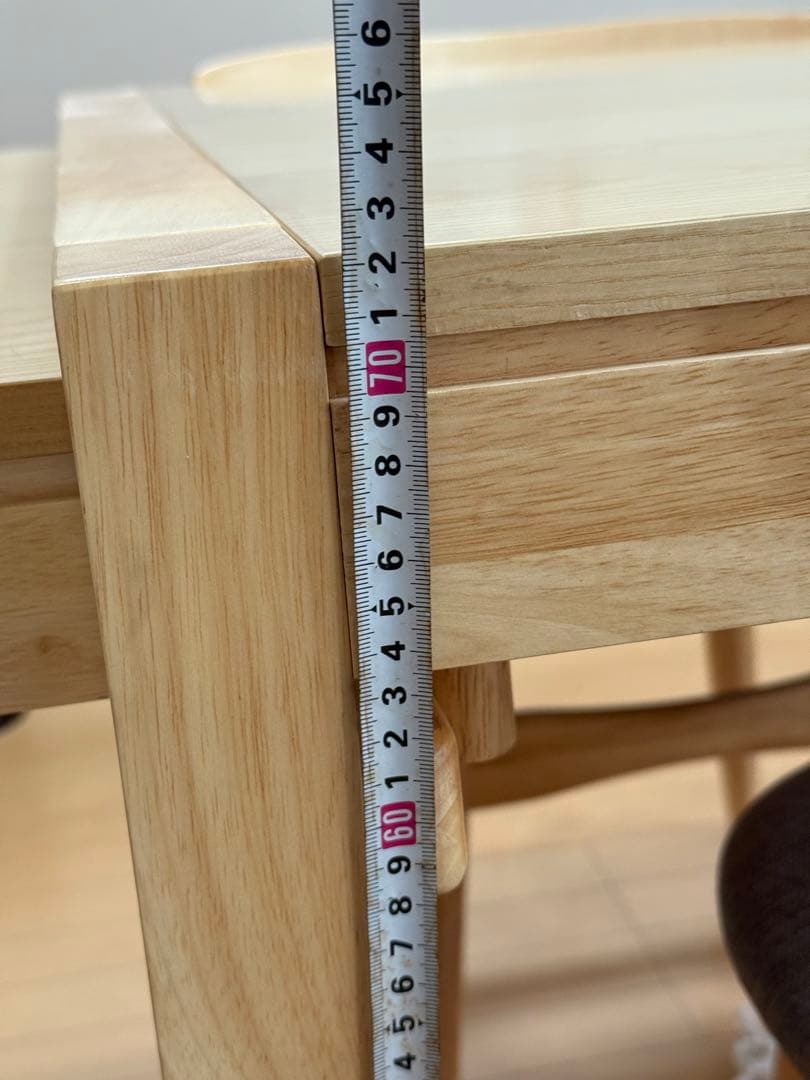 SORA 北欧デザイン 伸縮式ダイニングテーブル W135-235