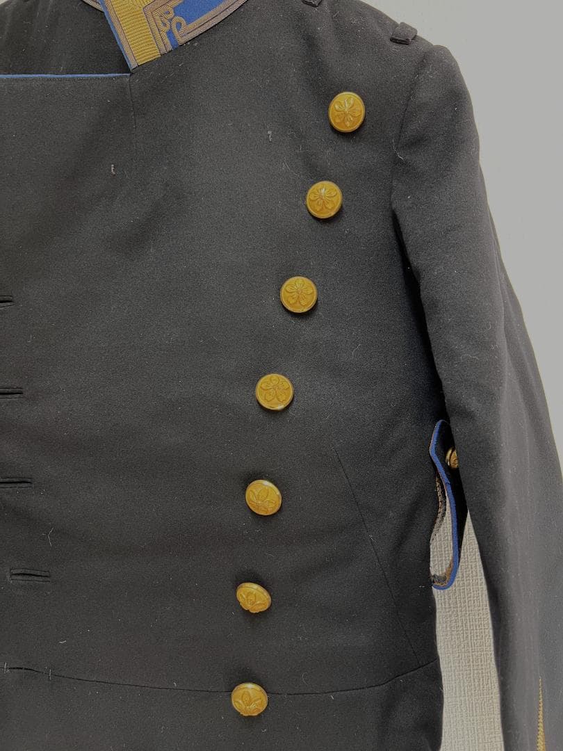 大日本帝國大礼服 航空大礼服 木箱付 検将校陸軍海軍軍隊軍服肩章勲章