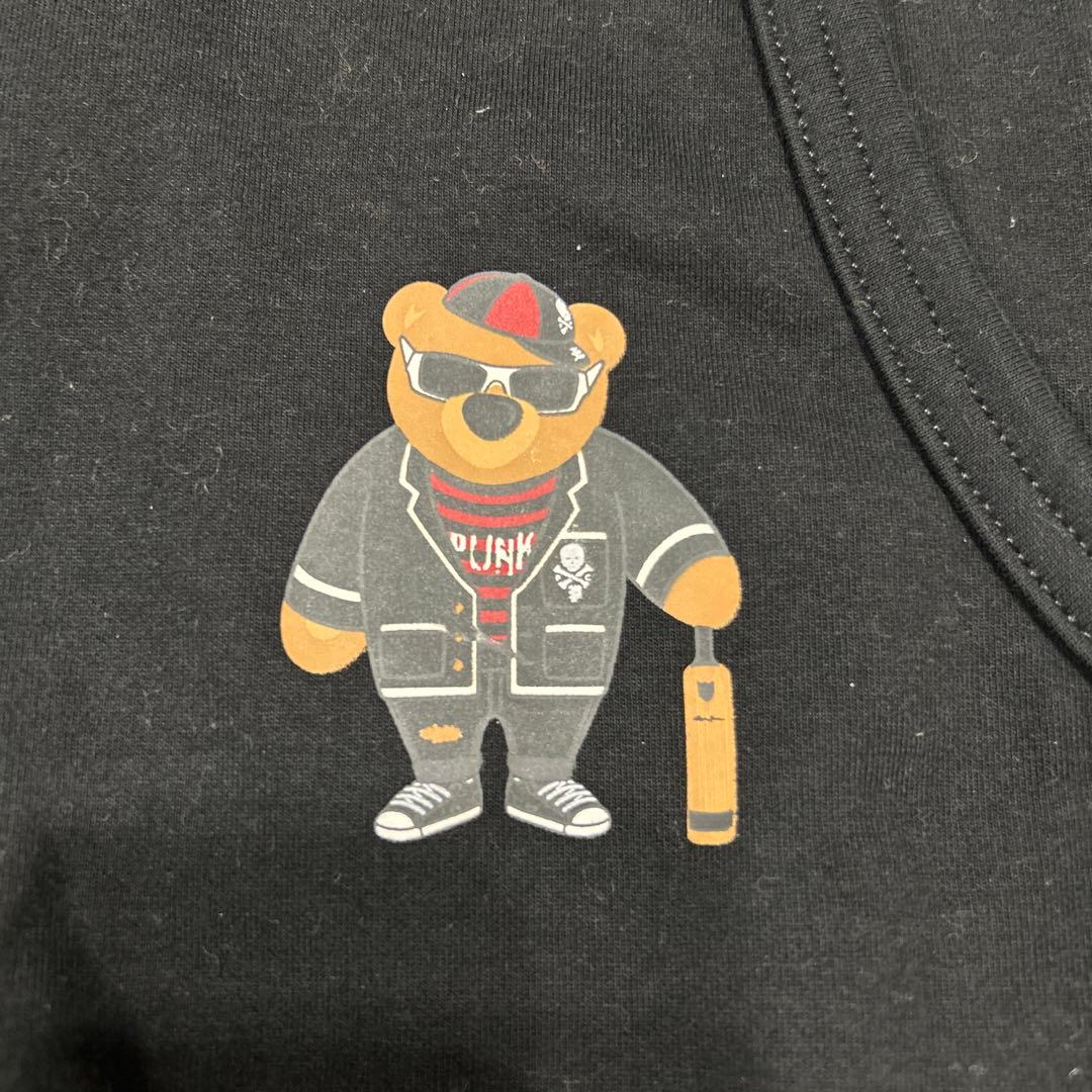 Polo Ralph Lauren ポロベアー プリント フードパーカー 黒