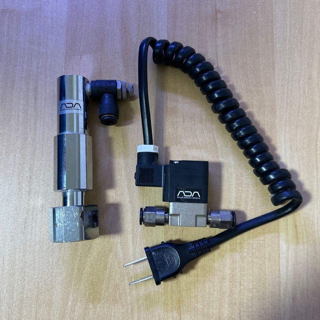 ADA】CO2レギュレーター、電磁弁