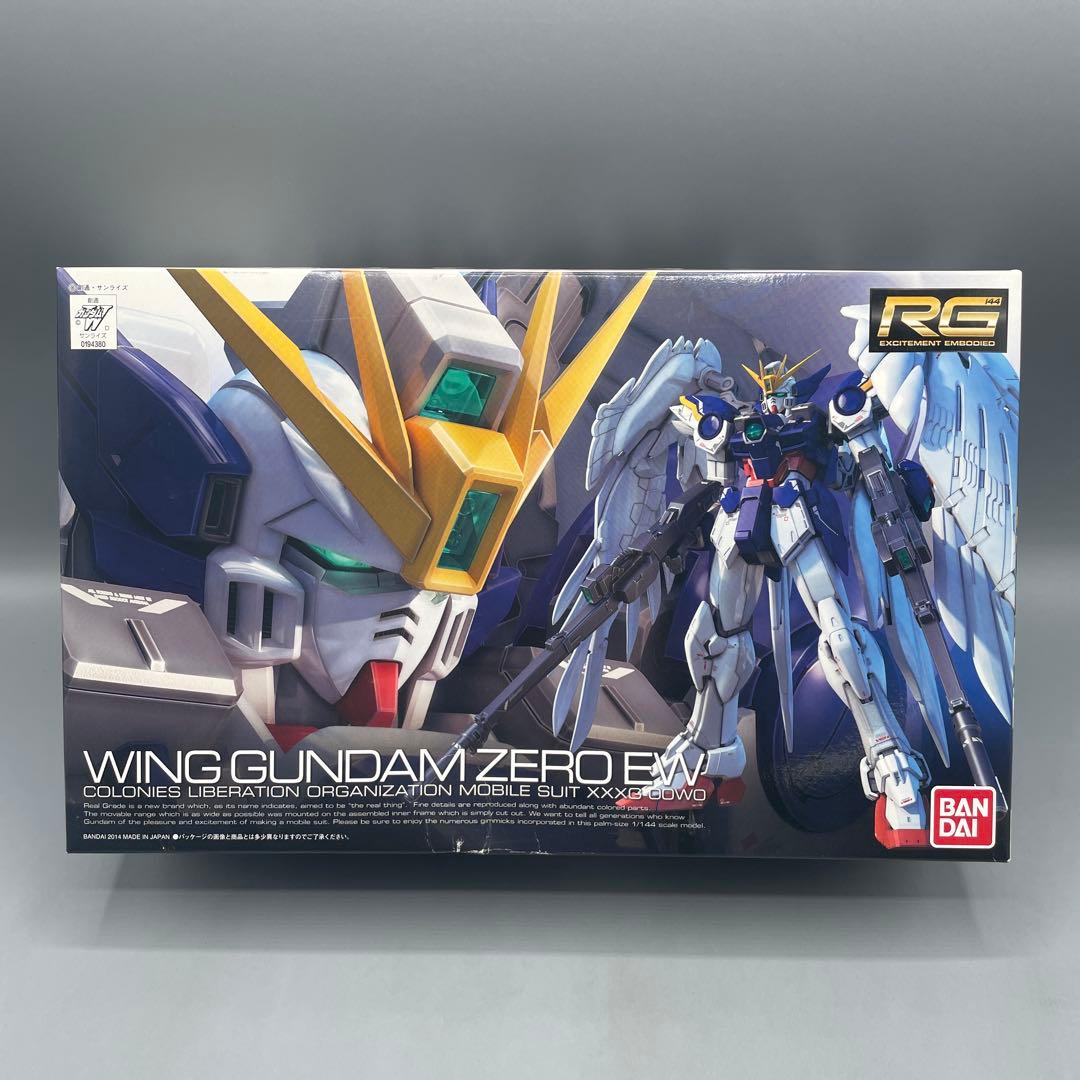 未組立 1/144 RG XXXG-00W0 ウィングガンダムゼロ EW - メルカリ