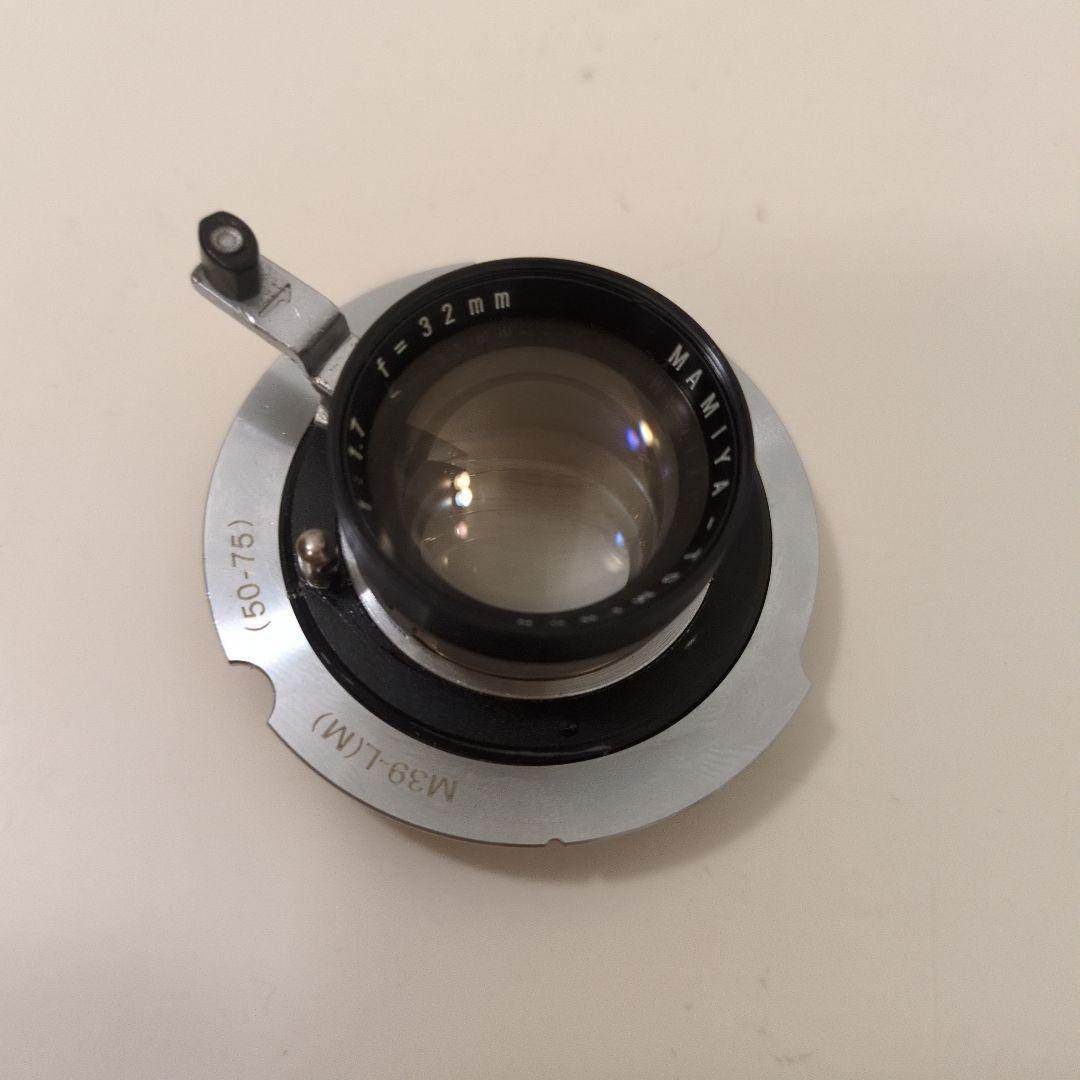 富岡光学 MAMIYA TOMINON 32mm f1.7 ライカM改造 美品