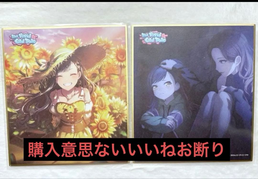 プロセカ 白石杏 24B 色紙 特訓前後 まとめ売り ひまわり 街