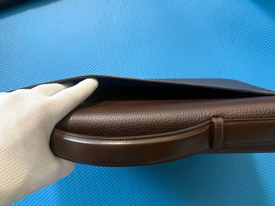 Cartier カルティエ ビジネスバッグ ブラウン 保存袋付き