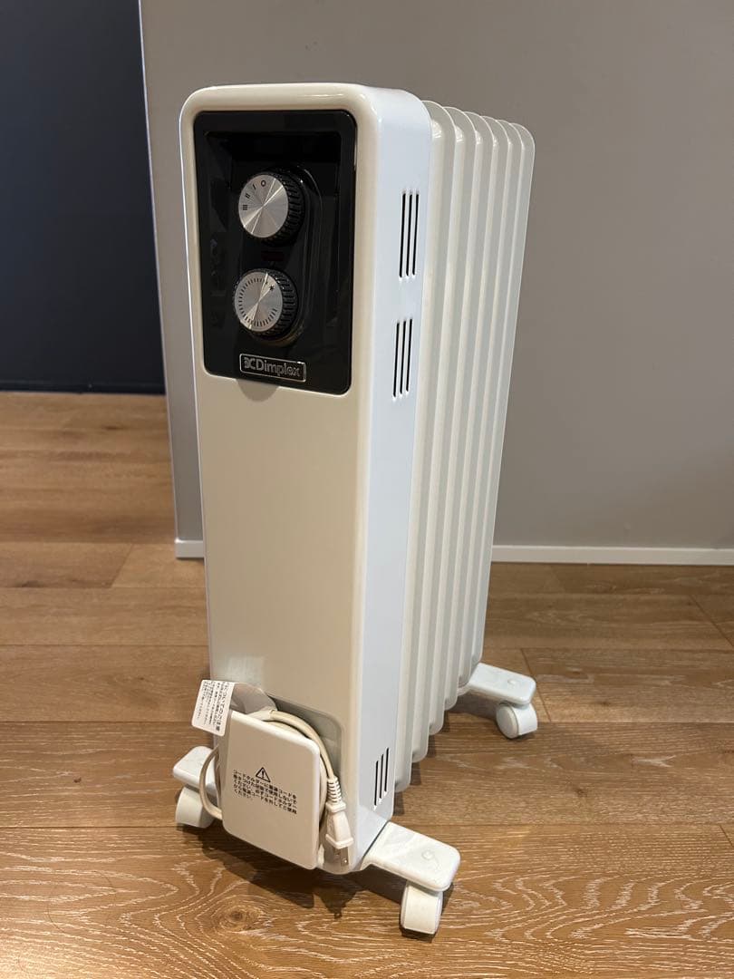 Dimplex オイルヒーター ホワイト - メルカリ