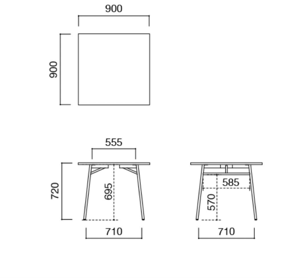 【IDEE】ＭＡＴＩＮ　ＤＩＮＩＮＧ　ＴＡＢＬＥ