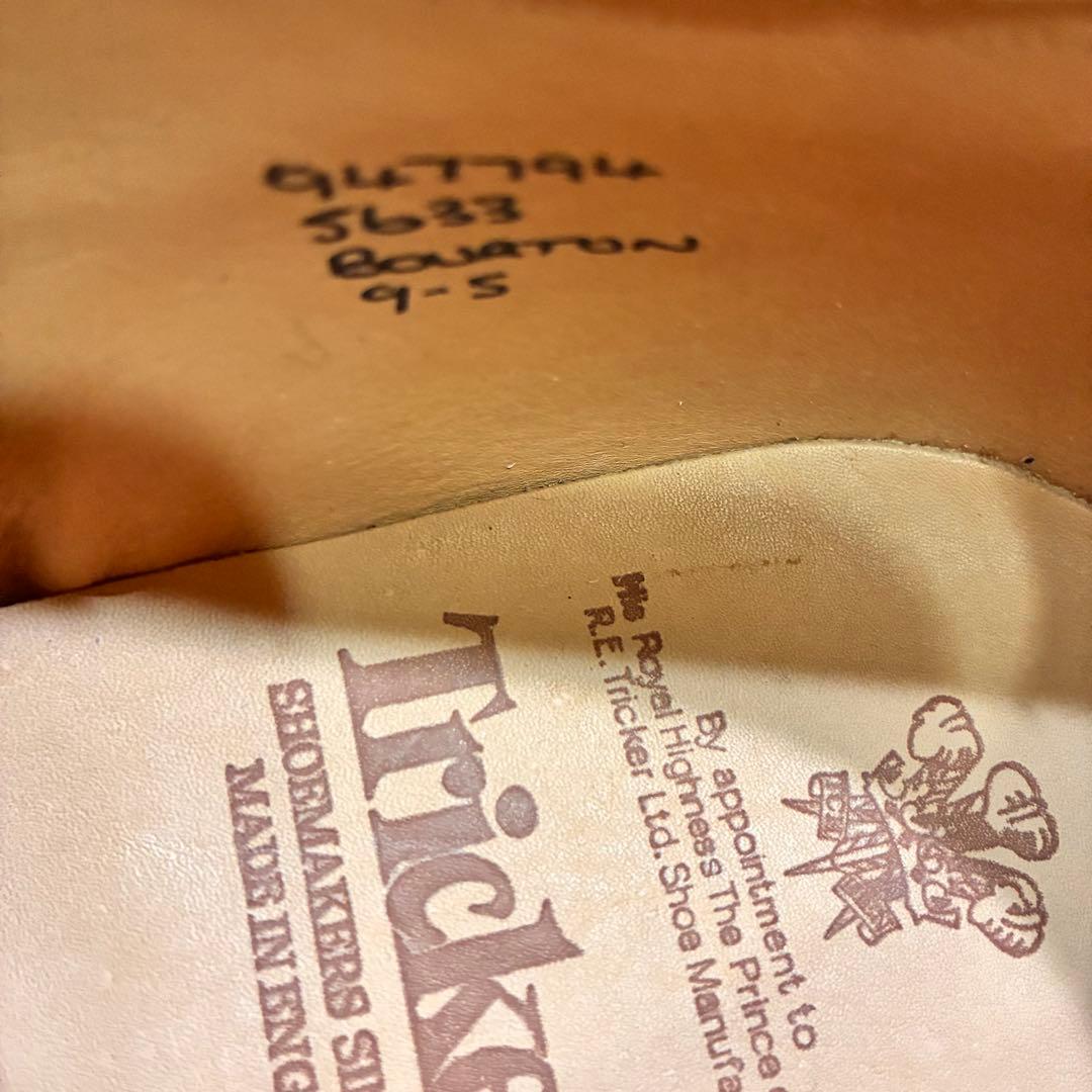 ✴️新年特価✴️新品未使用　Tricker's トリッカーズ バーガンディ