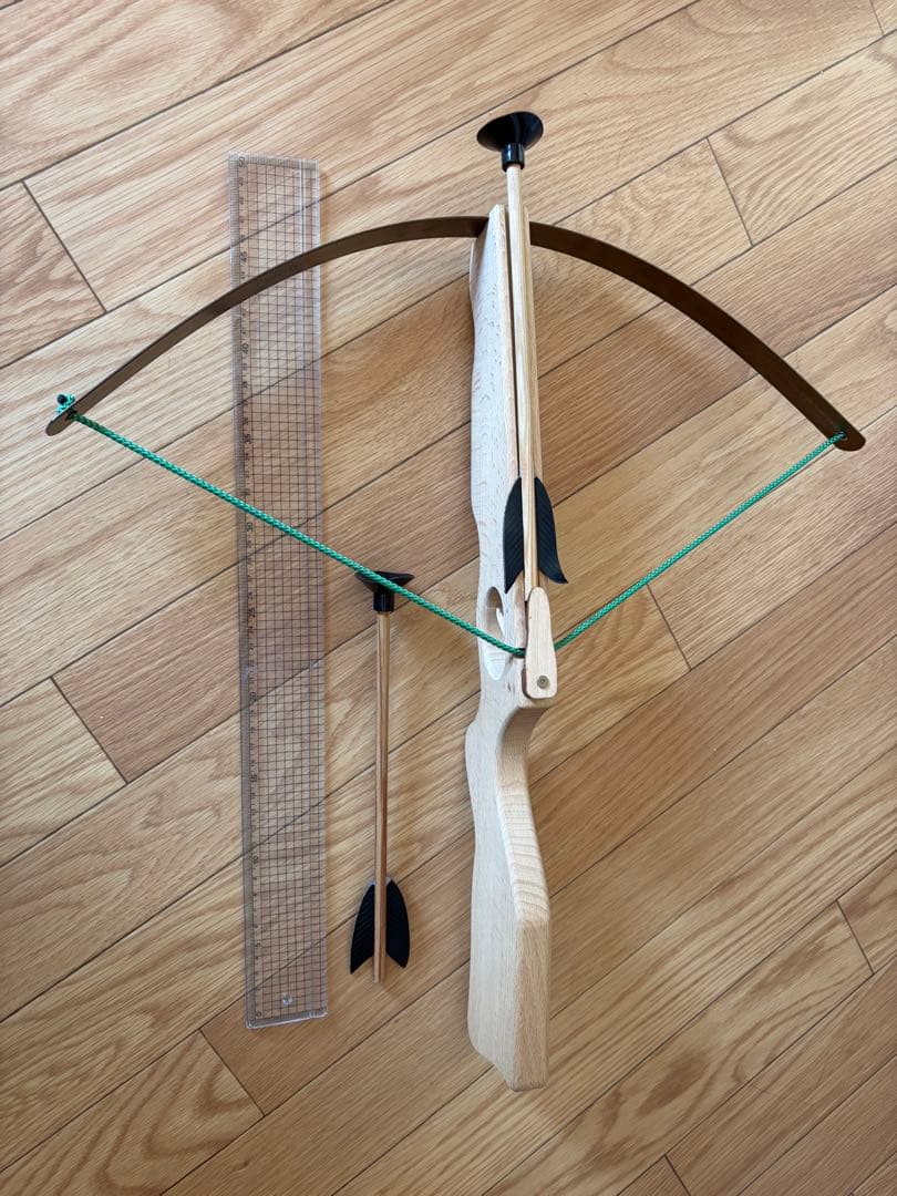 フランス製 本格 木製クロスボウ 大小セット
