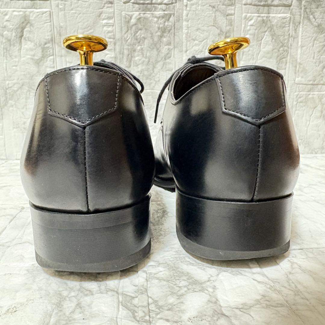 【美品】REGAL 黒 レザー 革靴 26㎝ 725R ストレートチップ