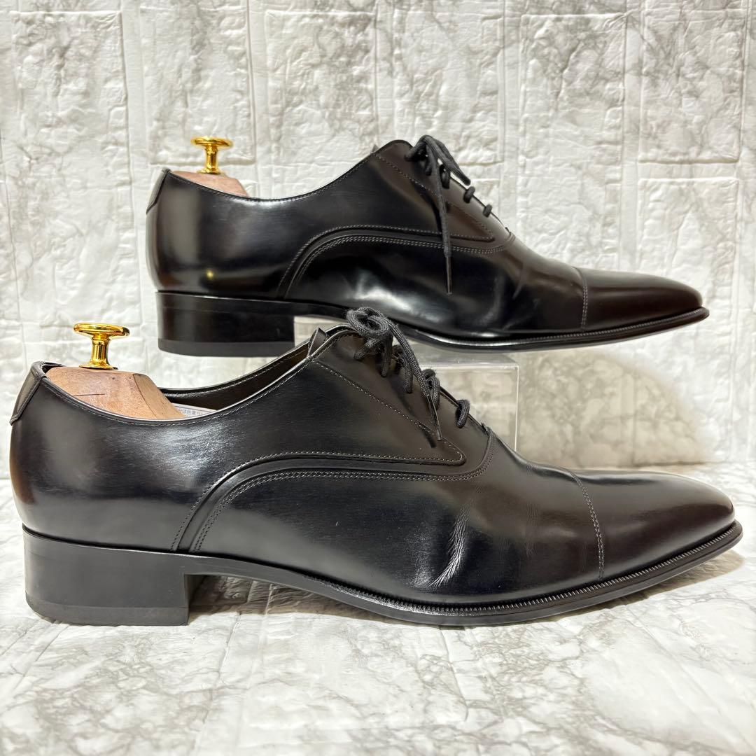 【美品】REGAL 黒 レザー 革靴 26㎝ 725R ストレートチップ