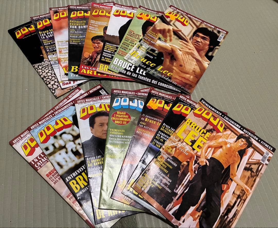 DOJO誌 スペイン版 15冊セット 武道・格闘技 DOJO誌 スペイン版 15冊セット 武道・格闘技