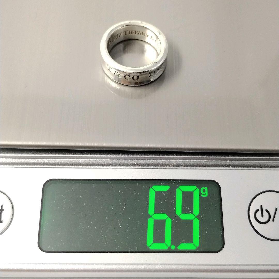 Tiffany＆Co. 1837 ナローリング 9号 シルバー925