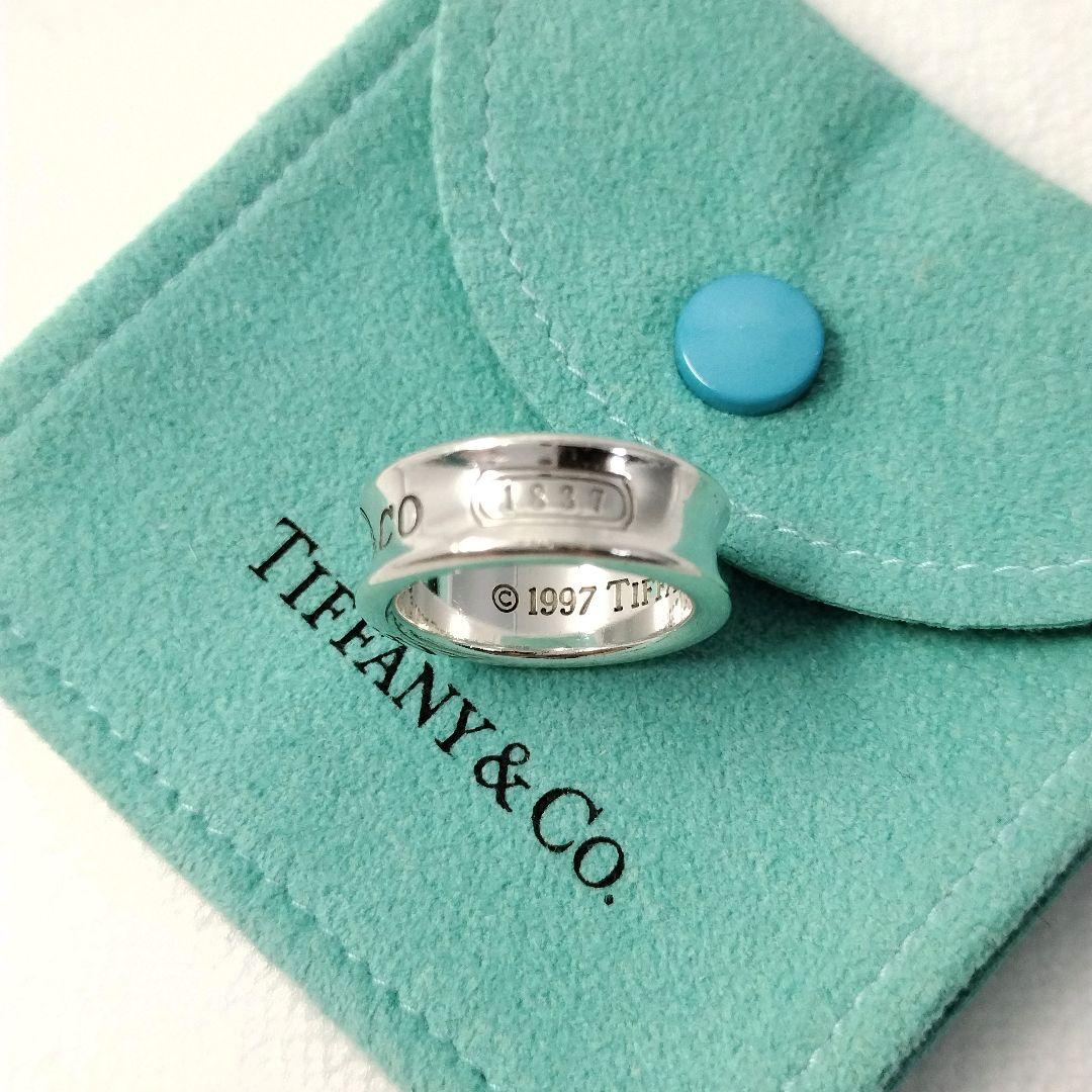 Tiffany＆Co. 1837 ナローリング 9号 シルバー925