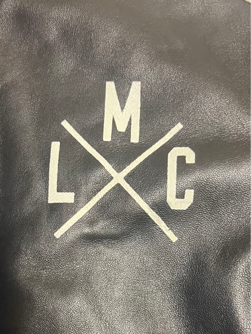 DIESEL ディーゼル レザージャケット 羊革 MLXCロゴ Mサイズ