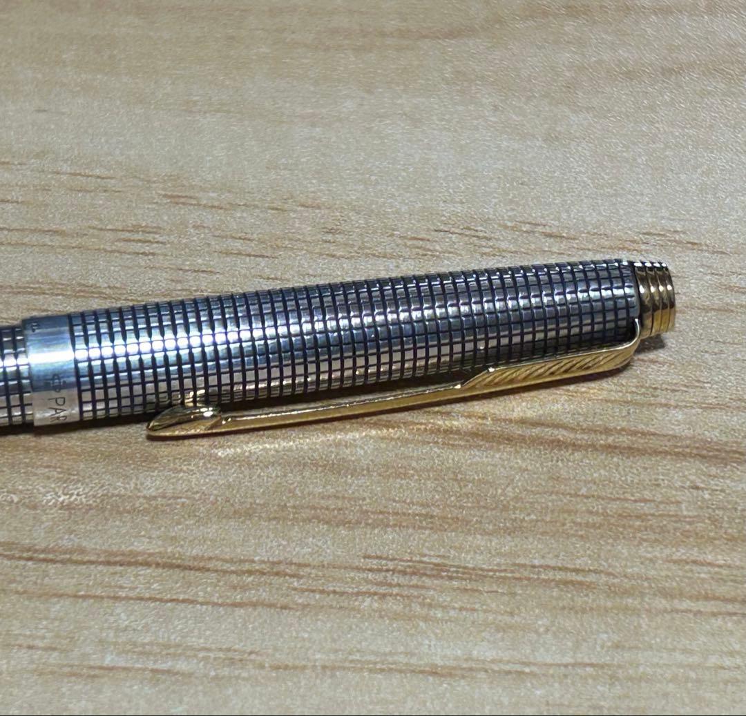 【三連休特別価格】Parker ジズレ75 スターリングシルバーボールペン