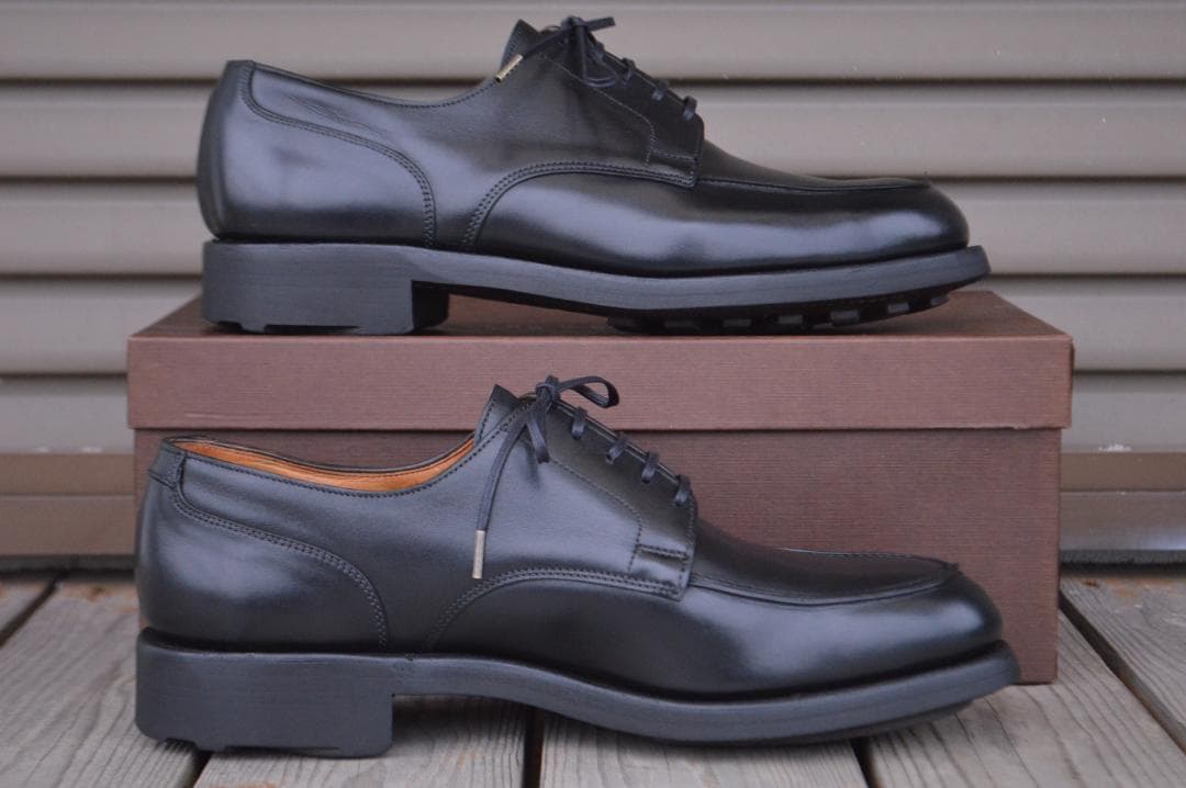 CROCKETT＆JONES　DURHAM　7.5E　ブラック　Uチップ