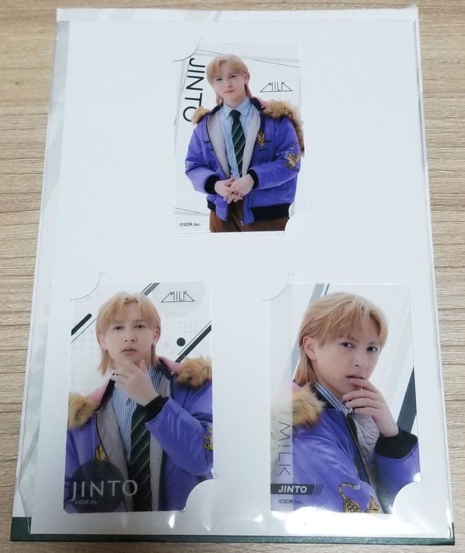 M!LK 吉田仁人 EBiDANくじ E賞 ビジュアルクリアカード 3枚セット