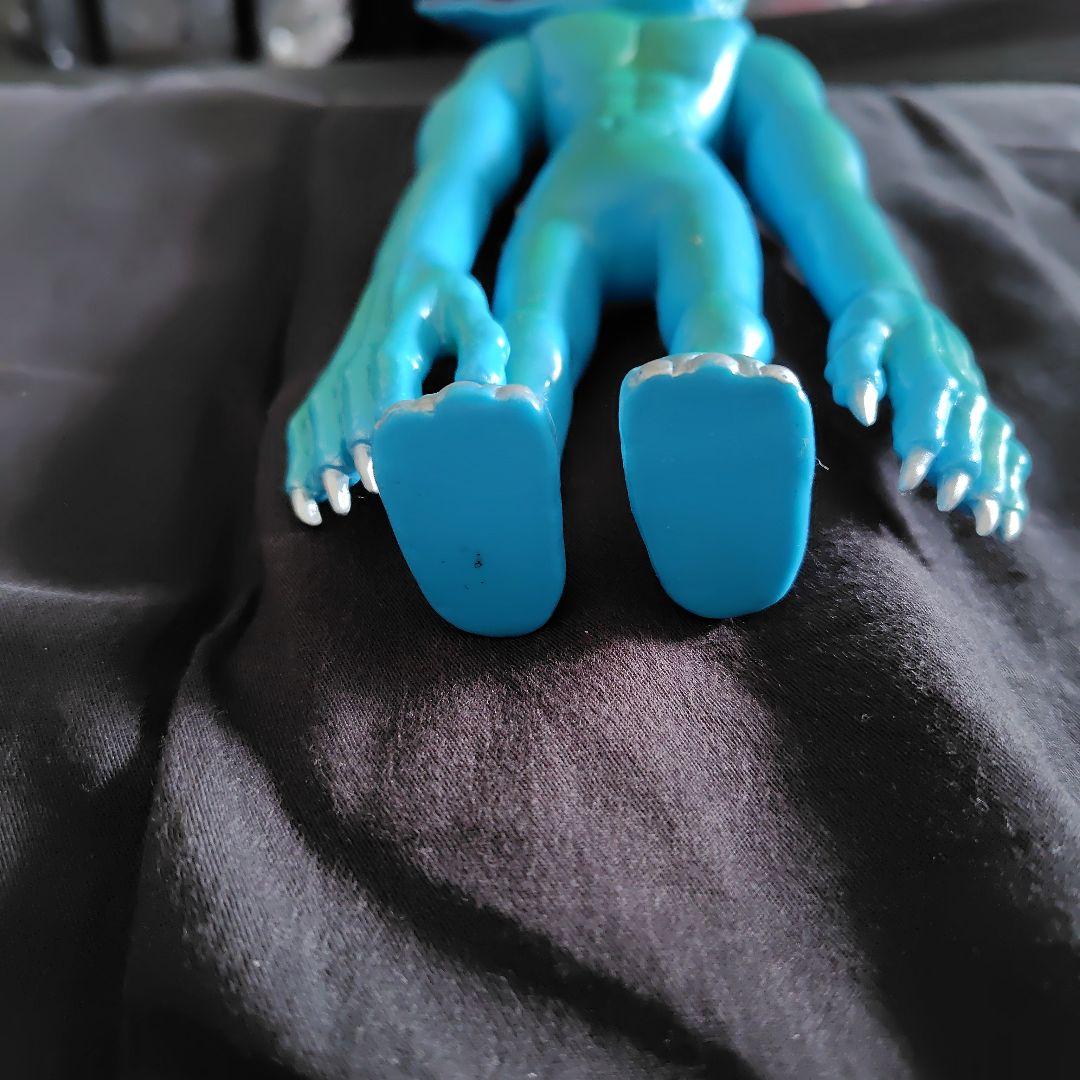 マーミット 宇宙人 青い怪獣フィギュア 1997