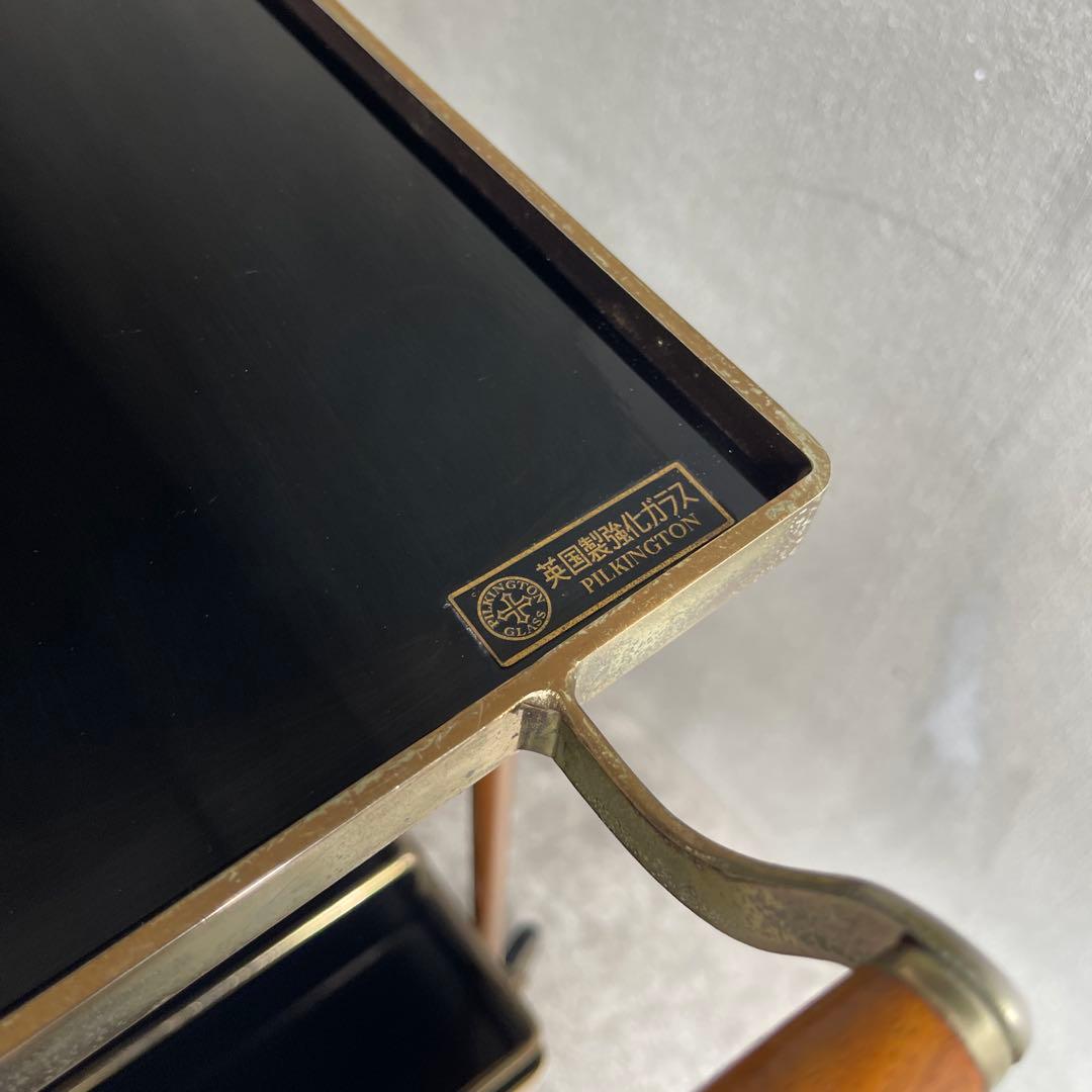 英国 PILKINGTON キッチンカート ティートロリー オールドヴィンテージ