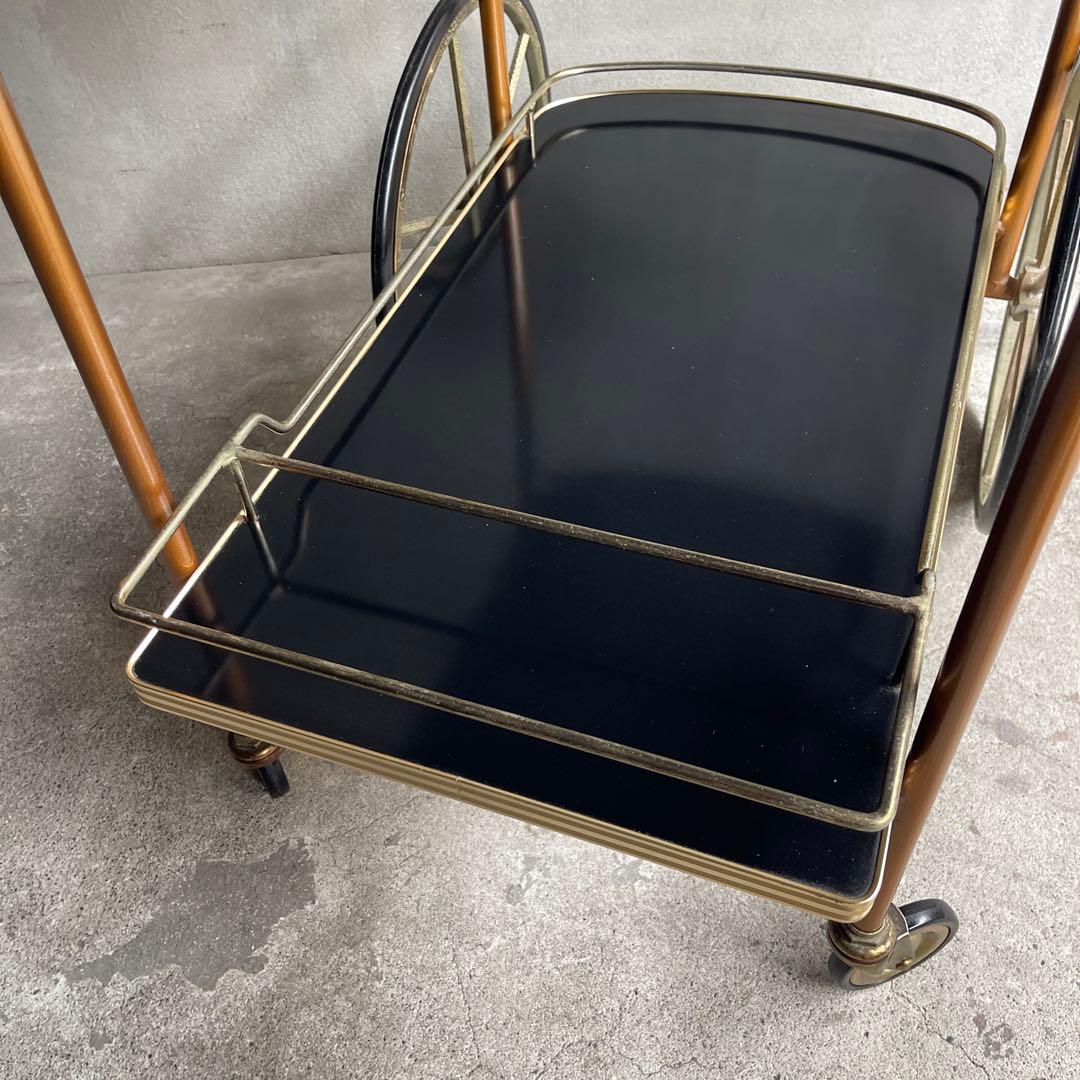 英国 PILKINGTON キッチンカート ティートロリー オールドヴィンテージ