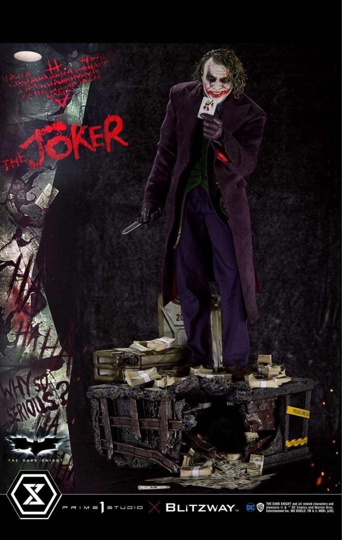 prime1 プライム1スタジオ ジョーカー ボーナス版 1/3 希少