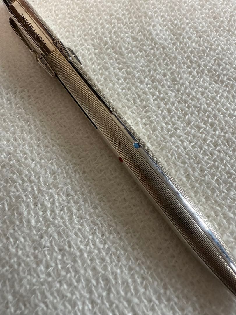 モンブラン四色のボールペン、スターリングシルバー、935銀