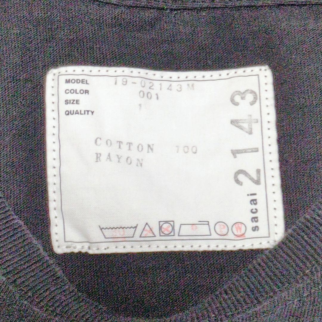 sacai × Dr. Woo コラボ Tシャツ バード ワシ 鷲 サイズ1 - メルカリ