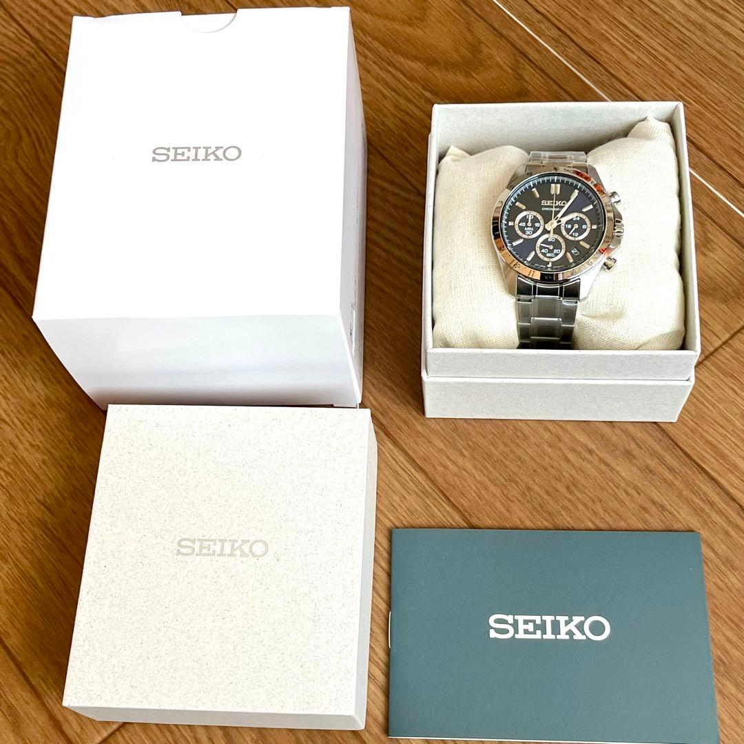 新品 セイコー SEIKO クロノグラフ クォーツ SBTR011