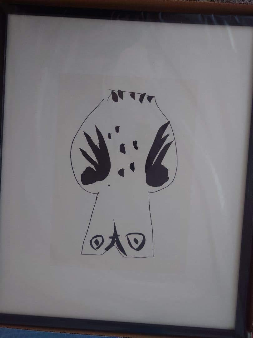 無印良品　［ＩＤＥＥ］アートポスター　ピカソ　フクロウ