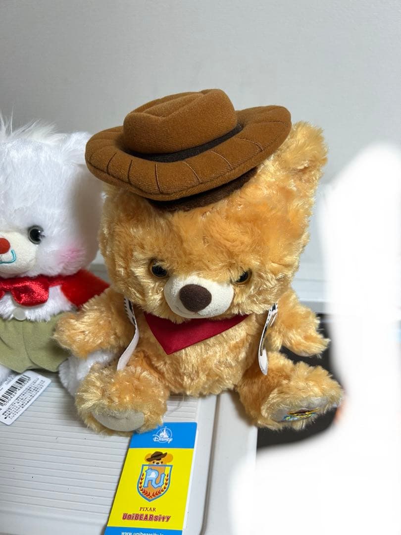 ユニベアシティぬいぐるみ（ハウディ、ポッテリー、スポーク）