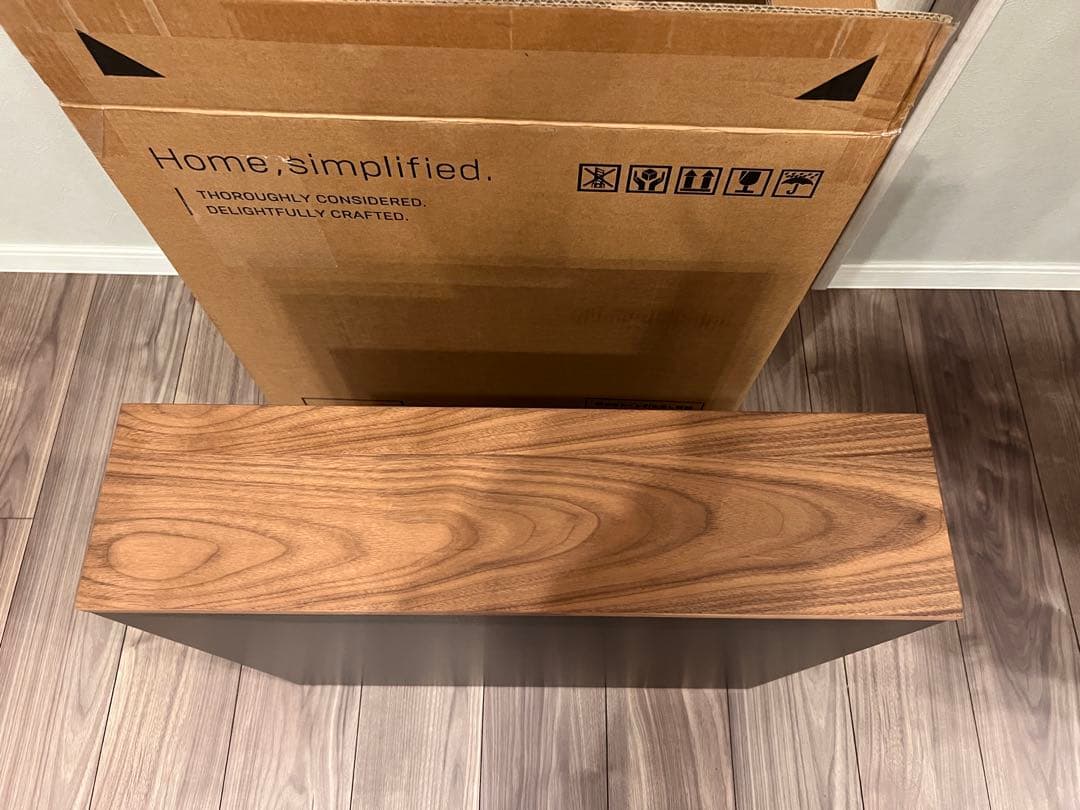 新品未使用　山崎実業　tower 隠せるトイレ収納　引き出し収納　ブラック