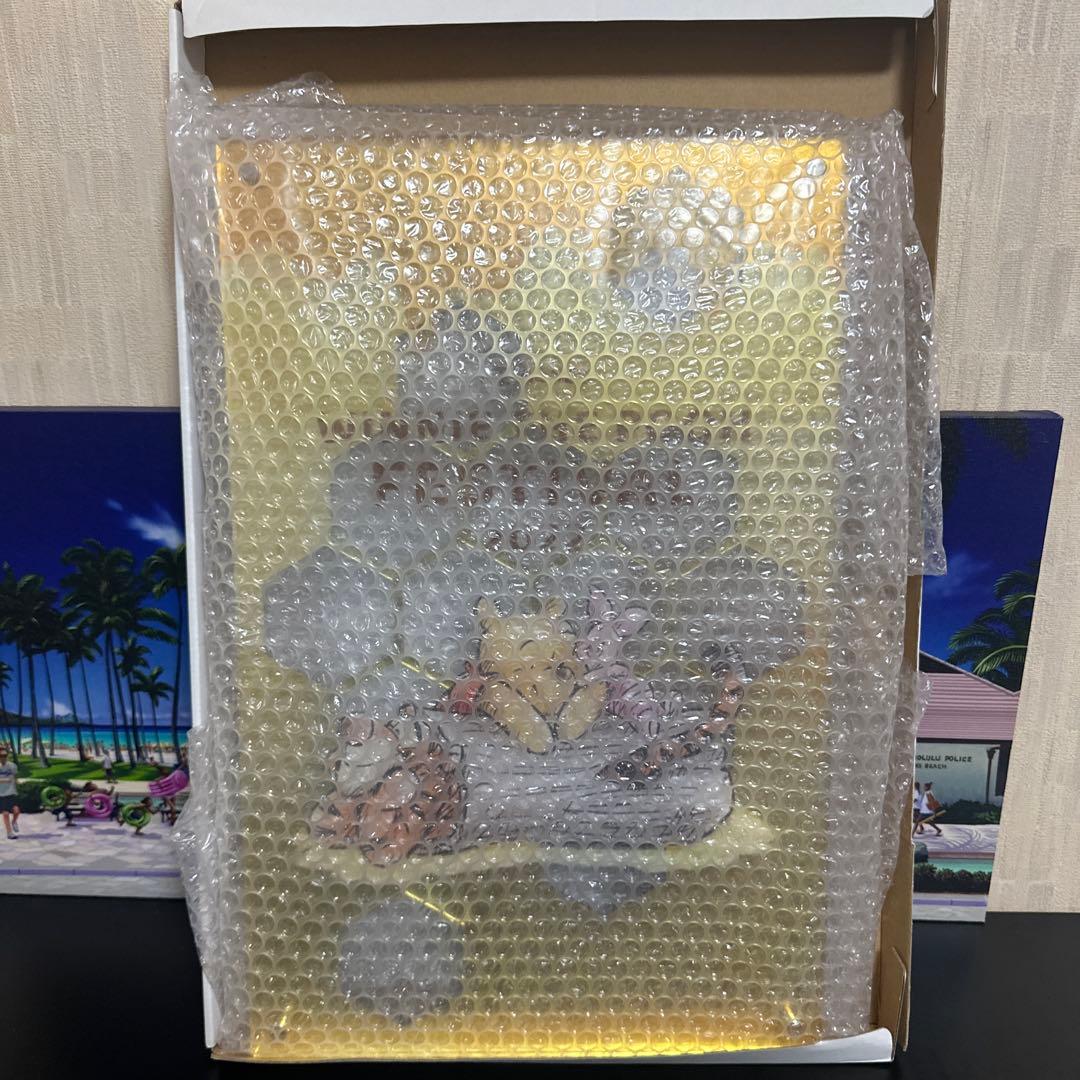 くまのプーさん　2022 プーさん展　三越伊勢丹アクリルアートボード