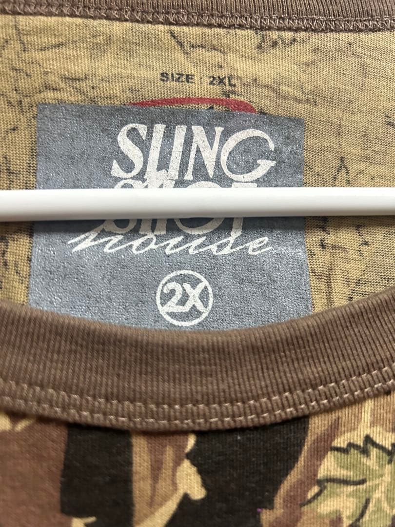 希少 日本未発売 ストーンコールドスティーブオースチン リアルツリー柄 2XL