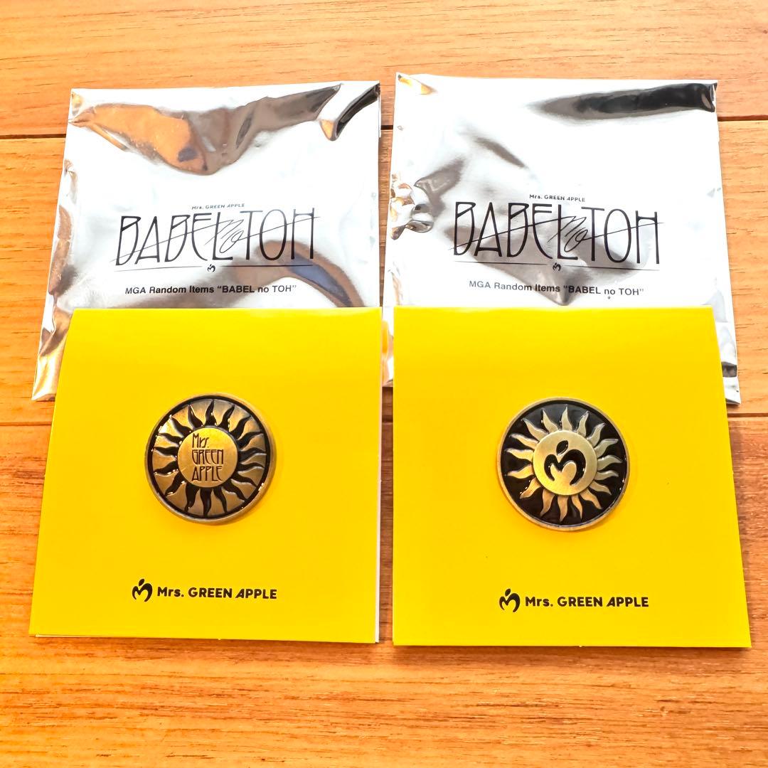 Mrs.GREENAPPLE】ミセス バベル ランダム ガチャ ピンズ B - メルカリ