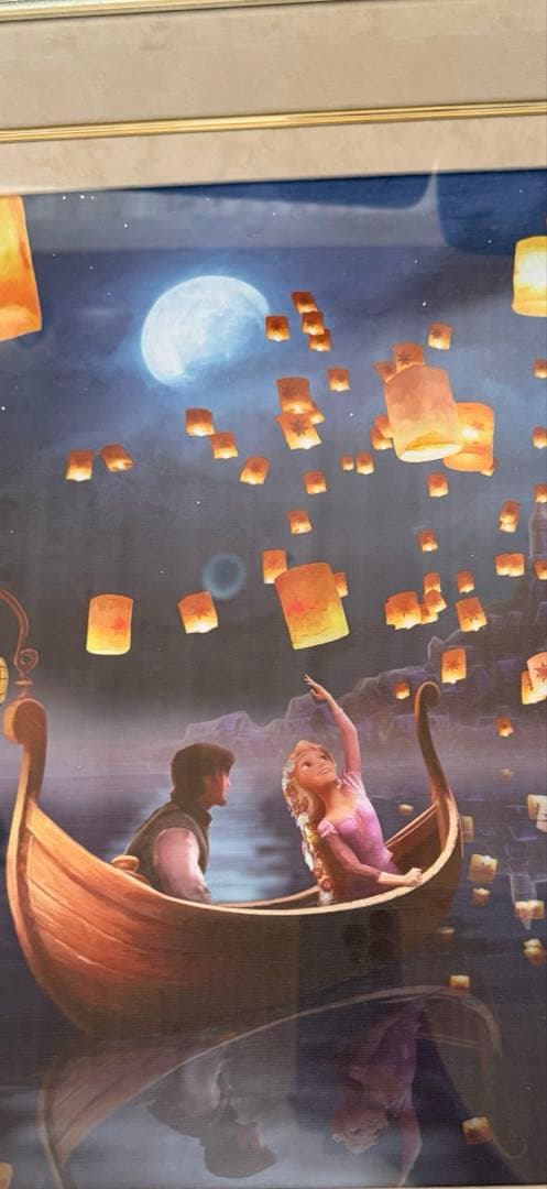 最終値下げ】塔の上のラプンツェル アールビバン絵画 - メルカリ