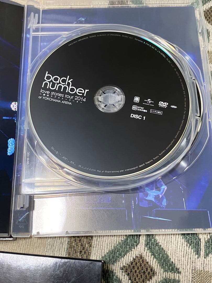 back number DVD初回限定版4枚セット+ユーモア　MV