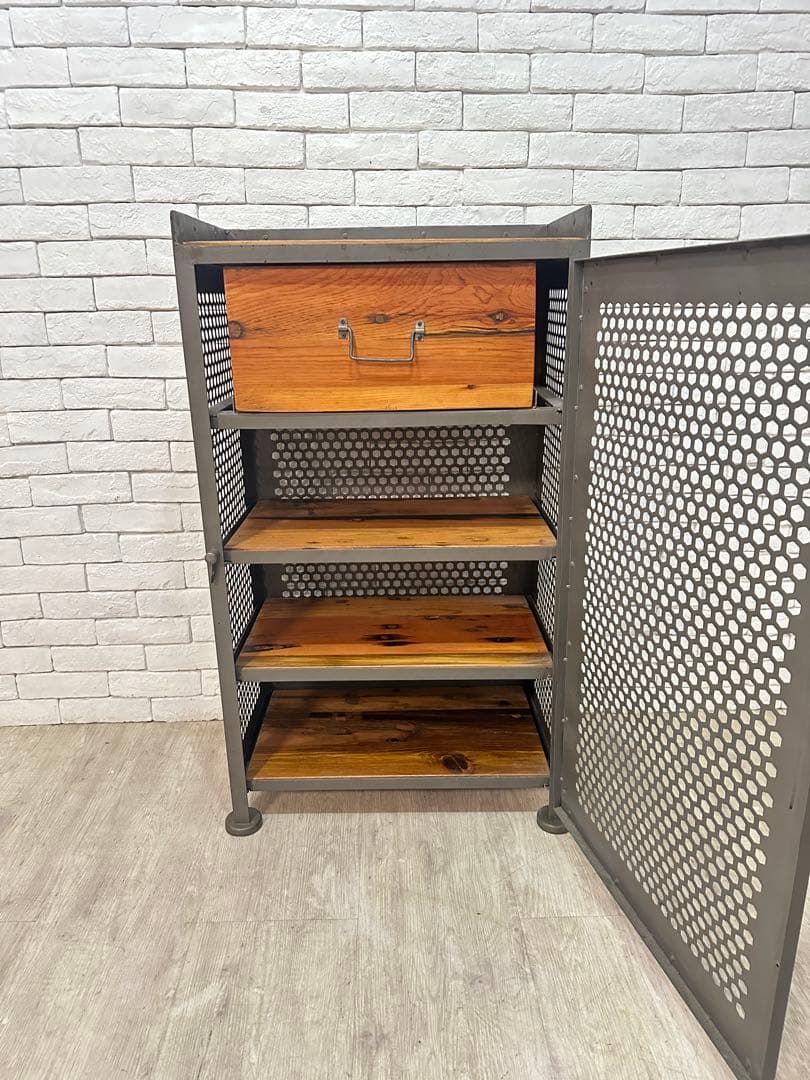 東京都内23区配送無料】ビンテージ インダストリアル キャビネット