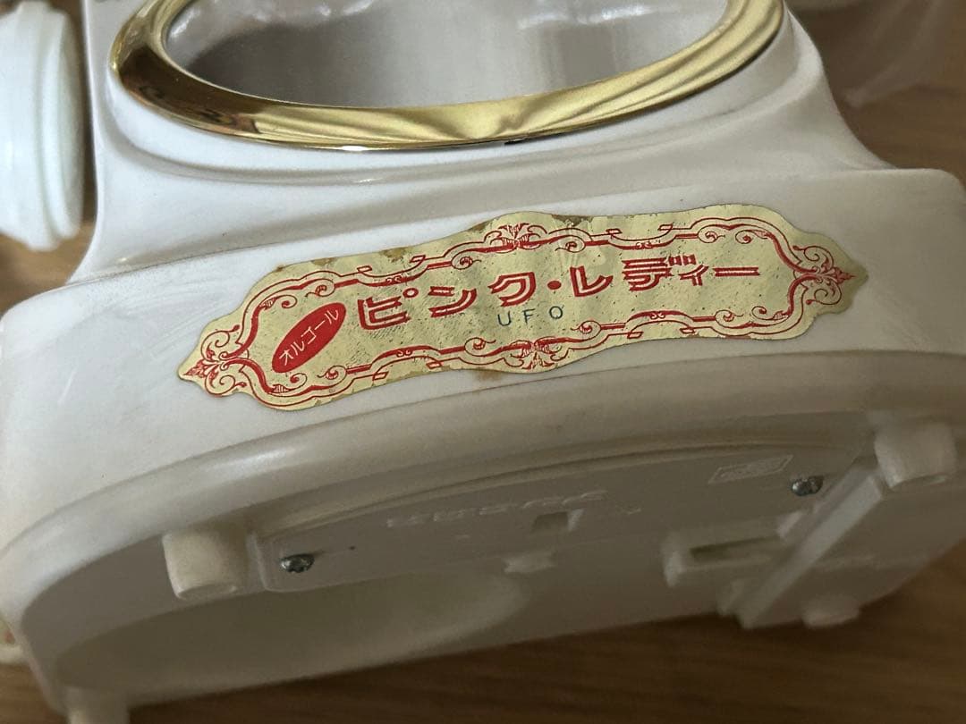 当時品】アサヒ玩具 オルゴール入り ピンクレディー ミラーでんわ(UFO)