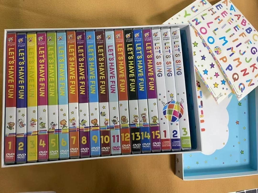 ミライグリッシュ　DVD CD セット