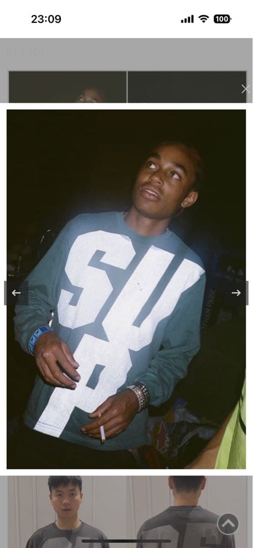 Supreme ロングスリーブTシャツ ブラック シュプリーム SUPREME 22AW Classic Logo L/S Tee クラシックロゴ