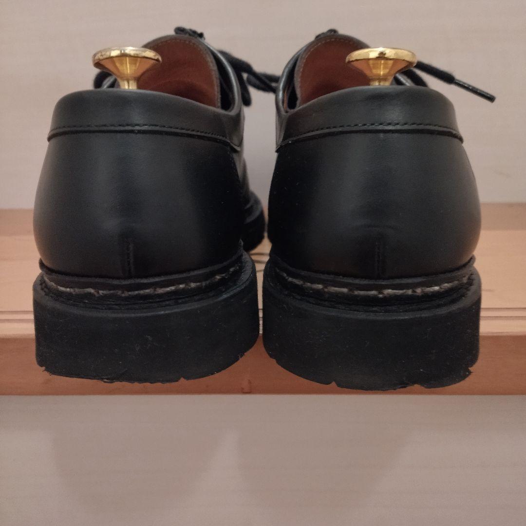 バーウィック　チロリアンシューズ　25.5㎝（UK６ 1/2）ブラック黒　革靴