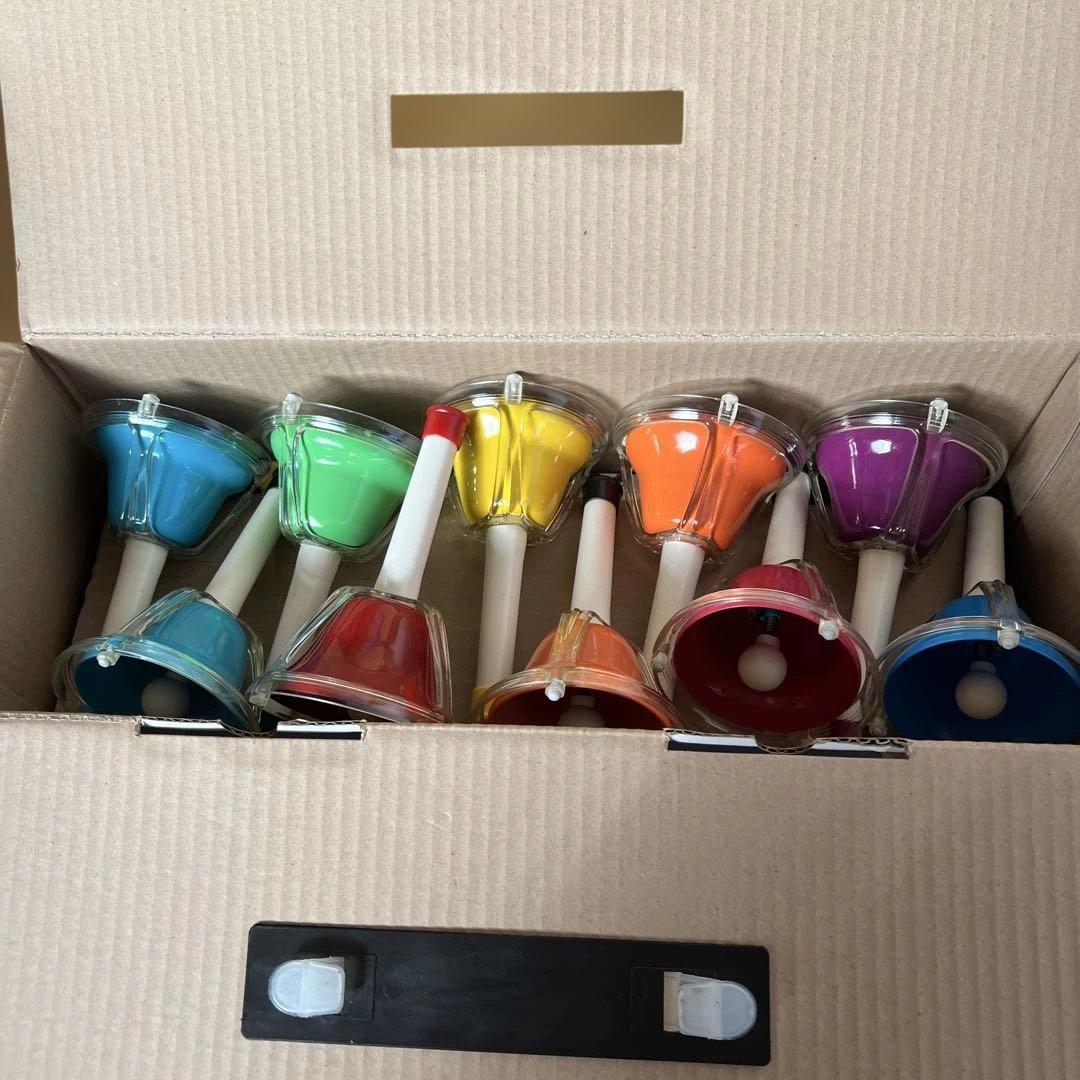 ま*ん様 キョーリツ ベルコーラス マルチカラー 20音タッチ式ハンドベル MB