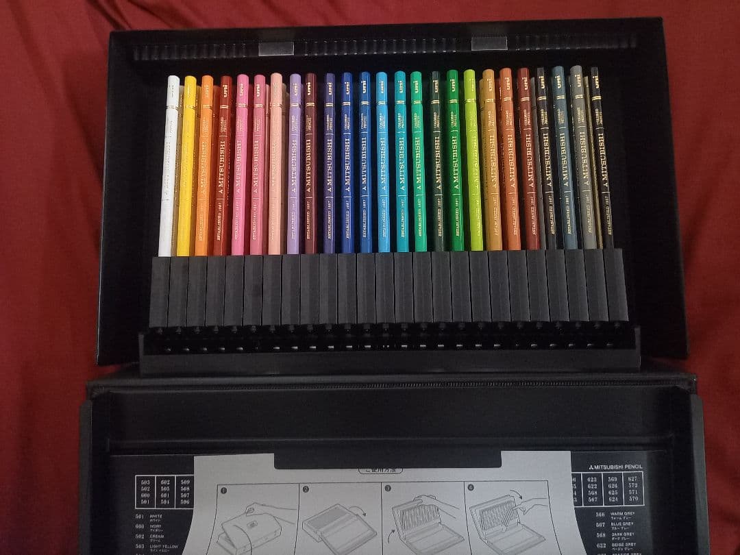 uni 色鉛筆 100色セット