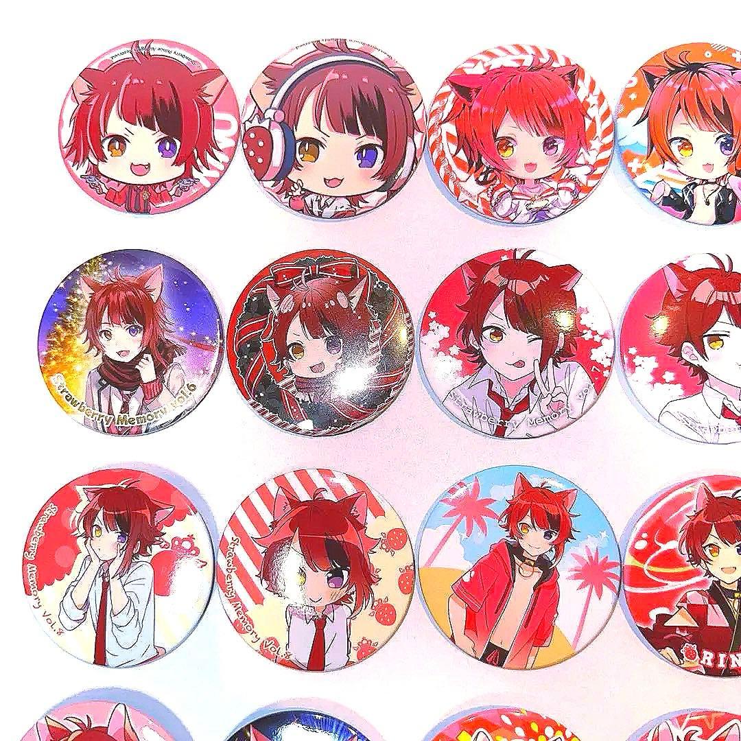 【35種 3年分コレクション】【希少品あり】【全て単体】莉犬缶バッジ