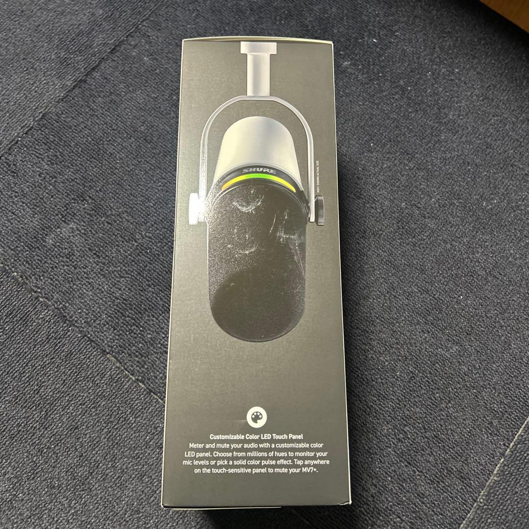 配信機器・PA機器・レコーディング機器 SHURE MV7+ Podcast Microphone