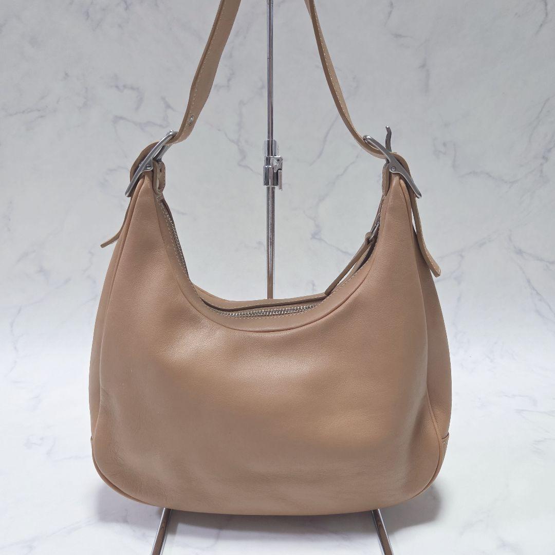美品✨コーチ COACH ワンショルダー オールドコーチ ハーフムーン レザー