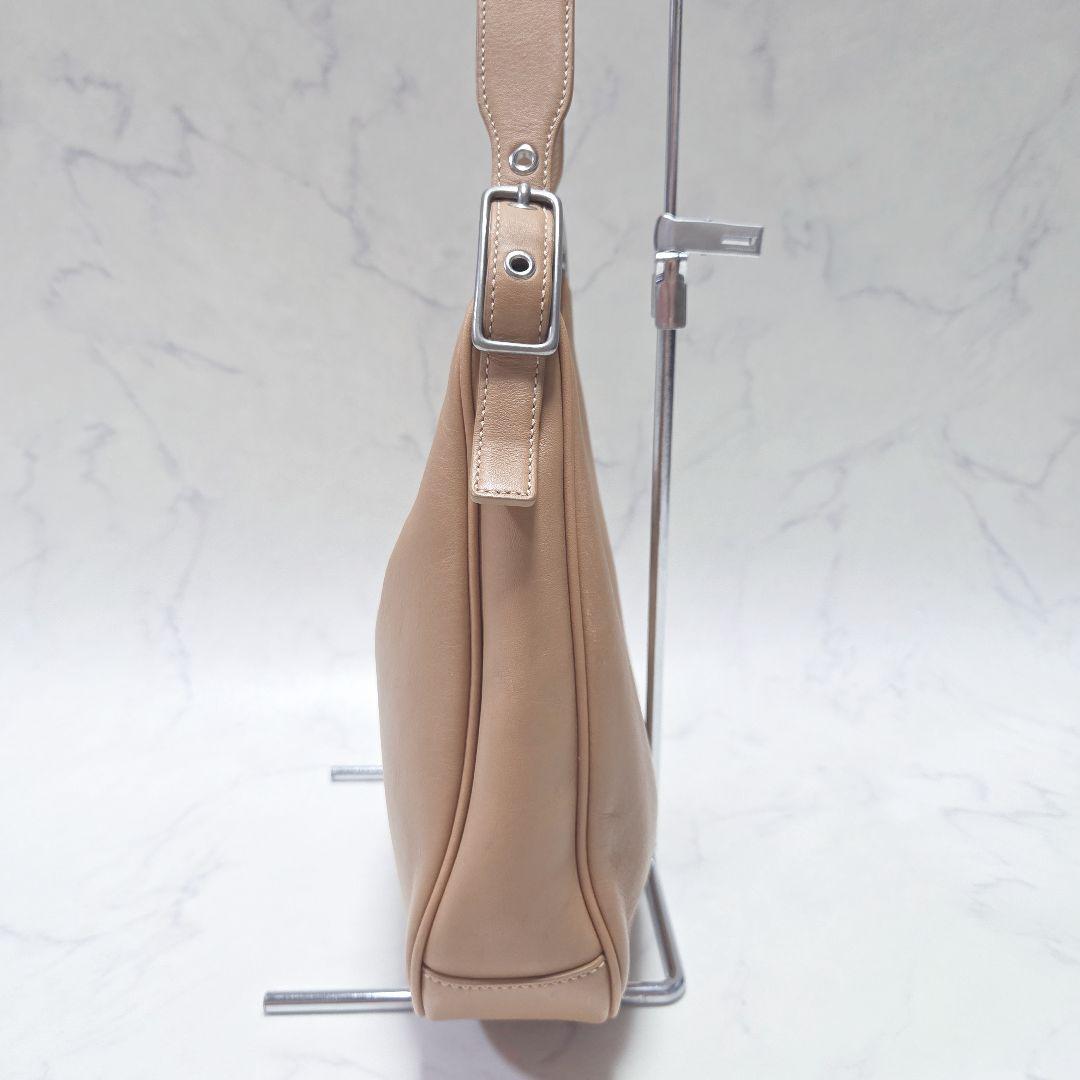 美品✨コーチ COACH ワンショルダー オールドコーチ ハーフムーン レザー