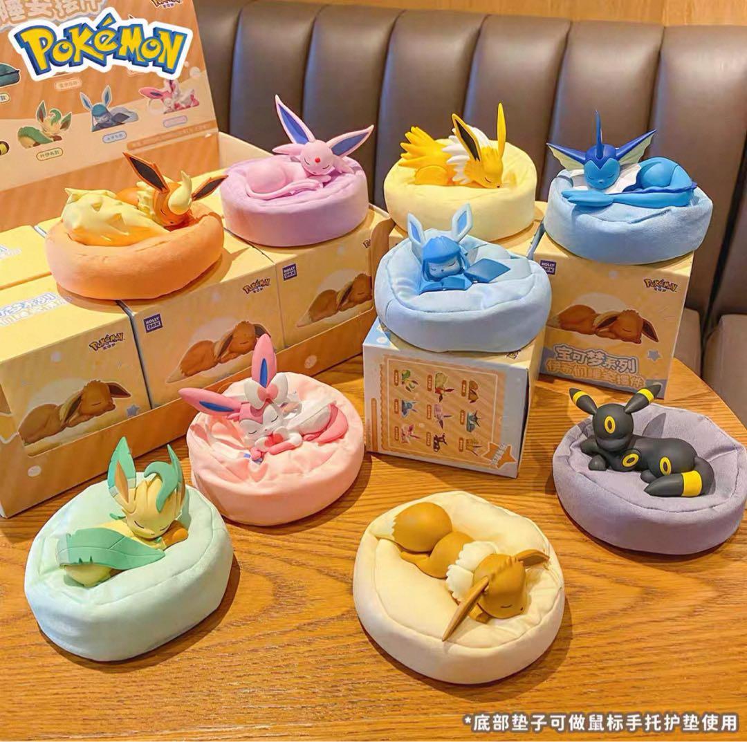 Holly Box イーブイおやすみフィギュア 9箱フルセット ポケモンスリープ