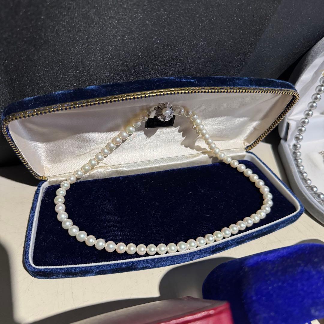 ★ アクセサリー　まとめ売り　遺品整理　生前整理 パール　真珠　ネックレス　指輪